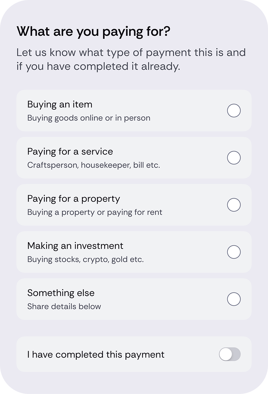  Tunic Pay step 2 screenshot