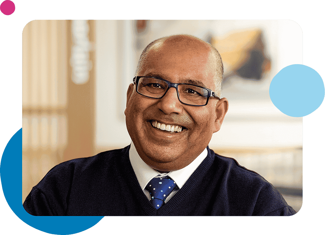 Smiling TSB branch employee