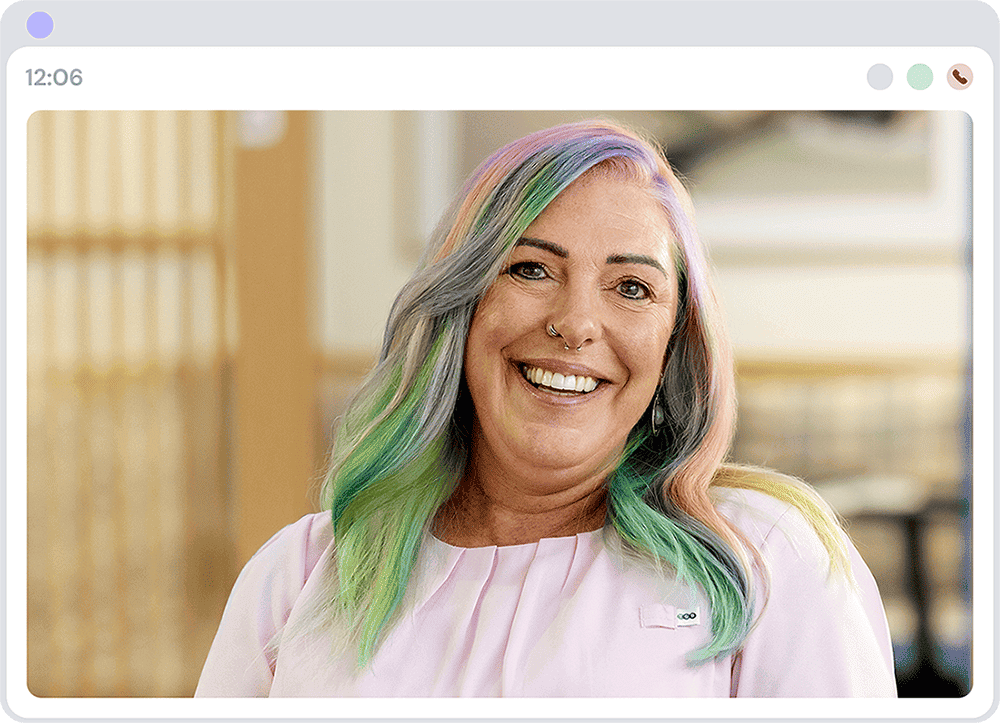 Thumbnail of a TSB Video Banking session