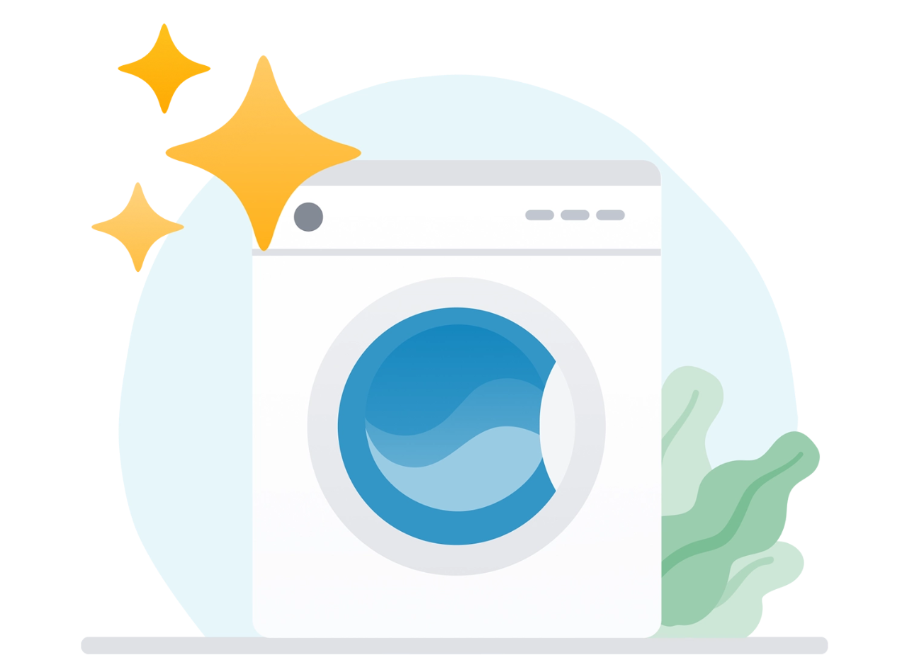 Washing machine illustration